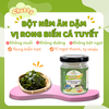 Bột nêm ăn dặm Chubby, bột nêm rau củ, bột nêm bò rau củ, bột nêm heo gà rau củ, bột nêm nấm đông cô, bột nêm rong biển cá tuyết 60gr