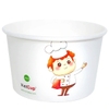 Tô giấy 24oz kèm nắp - Đầu bếp