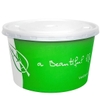 Tô giấy 24oz kèm nắp - Xanh