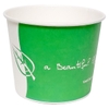 Tô giấy 33oz kèm nắp - Xanh