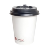 Cốc giấy 8oz kèm nắp - Trắng