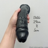 Dương vật giả khủng 29cm màu đen