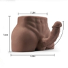 Sex Doll For Gay - Silicon nguyên khối thủ dâm có dương vật 16cm