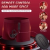 Plug rung thụt massage kết hợp vòng khóa massger bìu
