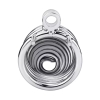 Khóa trinh tiết bằng kim loại hình xoắn ốc chắc chắn sáng đẹp 40mm