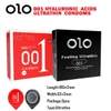 Bao cao su siêu mỏng OLO 001 đen