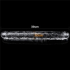 Dương vật giả trong suốt hai đầu Lovetoy - Flawless Clear Double dildo 12 inch