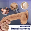 Dương vật giả cao cấp điều khiển từ xa rung ngoáy sưởi ấm 22,5cm