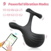 Vòng khóa rung kết hợp massage bìu dái