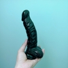 Black Dương vật giả cong cớn móc trọn điểm G