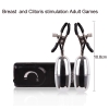 Kẹp vú rung inox đa tần số Nipple Sextoy