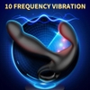 Anal plug Finger Wiggle Stimulator rung đa tần kích thích hậu môn