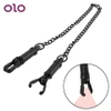 HM021 kẹp vú inox black - Đồ chơi kích thích ti cực chill