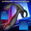 Anal plug Finger Wiggle Stimulator rung đa tần kích thích hậu môn