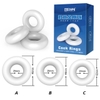Bộ 3 vòng đeo dương vật silicon dẻo