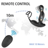 Plug rung ngoáy điểm G kết hợp cockring MZ