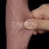 10'' Sliding Skin Pro II Dual Layer Silicone Dong