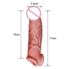 Bao cao su đôn 17cm màu da