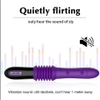 TELESCOPIC VIBRATOR DƯƠNG VẬT GIẢ RUNG THỤT ĐIỀU KHIỂN REMOTE KÈM ĐẾ HÍT