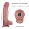 9'' Vibrating Dual Density Power Cock