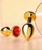 Đồ chơi cắm hậu môn inox mạ vàng cực sang trọng 🤣