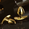 Phích cắm hậu môn inox mạ vàng sang trọng - Vàng