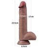 9'' Dual Layered Silicone Cock hàng chính hãng lovetoy