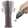 9'' Dual Layered Silicone Rotator Black