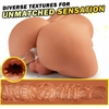 Sex Doll For Gay - Silicon nguyên khối thủ dâm có dương vật 5kg màu nâu da chân thật