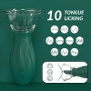 Tongue + suck Vibration liếm kích thích đầu ti âm hộ cực sướng