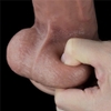 10.5'' Dual Layered Platinum Silicone Cock 10.5