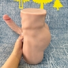 Sex Doll For Gay - Silicon nguyên khối thủ dâm có dương vật 8kg màu nâu da chân thật