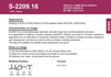 Que hàn inox S-2209.16N