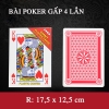 Bộ Bài Giấy, Bài Tây/Bài Poker Size To Cỡ Lớn Khổ A4 Chống Xước Cao Cấp BKL