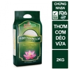 Gạo thơm lài Lotus Rice Jasmine túi 2kg