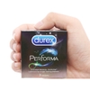 Hộp 3 cái bao cao su Durex Performa kéo dài thời gian 52mm