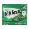 Kẹo gum Trident Ice bạc hà 9g