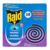 Nhang muỗi Raid lavender