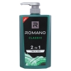 Tắm gội nước hoa Romano Classic tóc chắc khoẻ sạch sảng khoái chai 650g