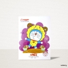 Tập học sinh MGP Mèo Máy (Doraemon Horoscope) (5 ôly caro - 200 trang - 100 gsm)