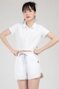 Áo polo ngắn - croptop