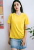 Áo thun nữ cổ tròn T-Shirt Vàng