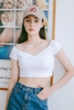 Áo trễ vai Croptop