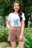 Áo thun cotton in hình