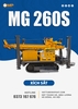 MÁY KHOAN GIẾNG MG 260S - KHOAN GIẾNG, KHOAN ĐỊA CHẤT ĐA NĂNG