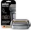 Đầu Braun 96M Thay Thế Cho Máy Cạo Râu Braun Series 9 PRO - Phụ kiện chính hãng Braun, Màu bạc, Sản xuất tại Đức