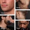 Tông Đơ Cắt Tóc, Tỉa Lông Mũi Kèm Cạo Râu Gillette, Braun All-in-One Series 9 Trimmer Kit 40-in-1 AIO 9530 ProBlade, Chính Hãng Đức