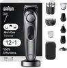 Tông Đơ Cắt Tóc Braun All-in-One Style Kit Series 7 7420 11-in-1 Chính Hãng Đức – Bánh Xe Precision Wheel 40 Chế Độ