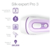 Máy Triệt Lông Vĩnh Viễn Cao Cấp Braun Silk-Expert Pro 3 PL3012