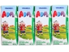 Lốc 4 hộp sữa dinh dưỡng có đường Vinamilk ADM 180ml